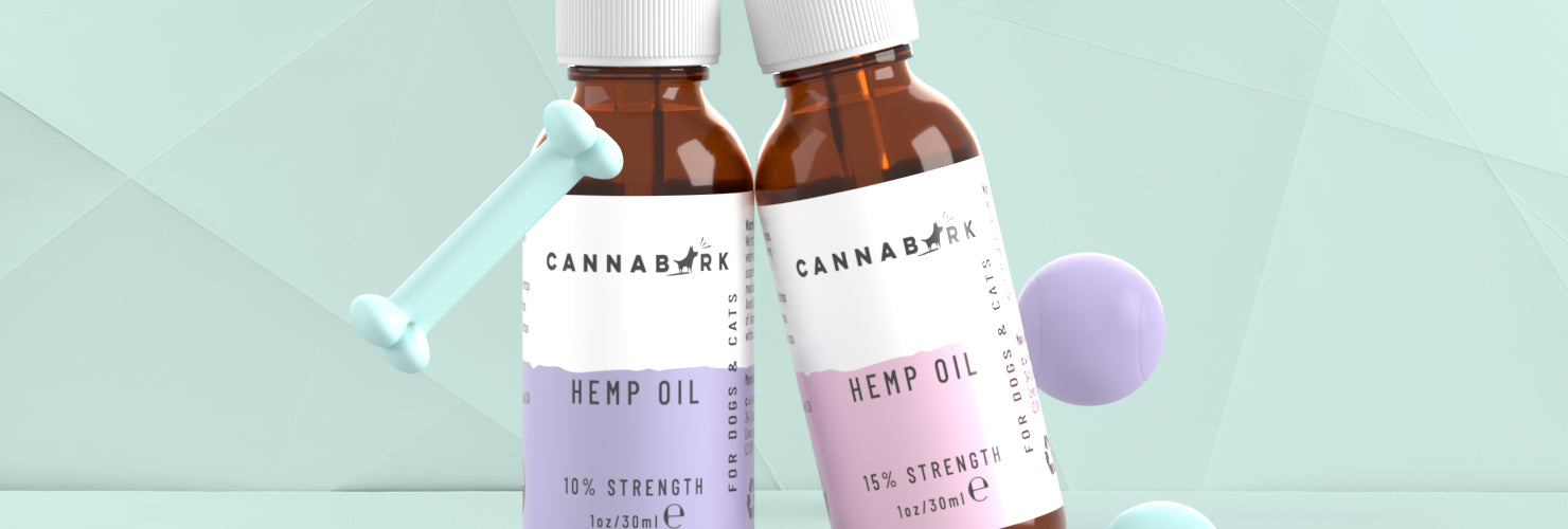 Cannabark - CBD Dog Supplement Label Design case study hero image by Y Not Tony Design Studio