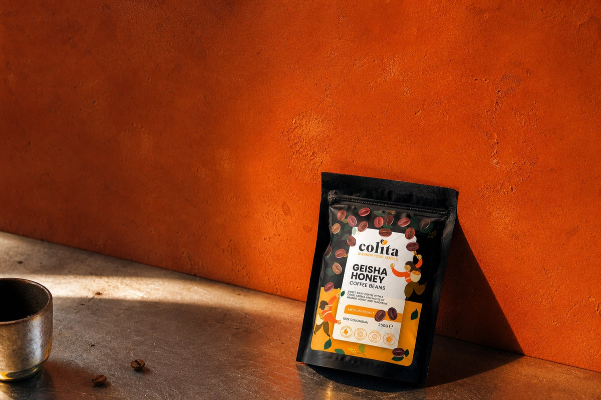 Colita Colombian Coffee Packaging Design