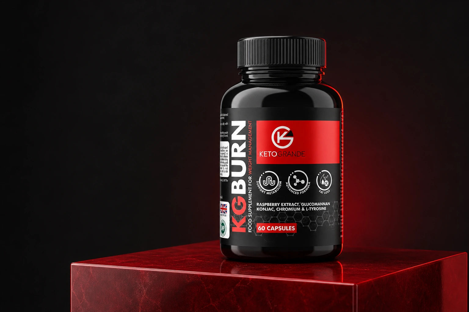 Weight Management Supplement Packaging for KETOGRANDE