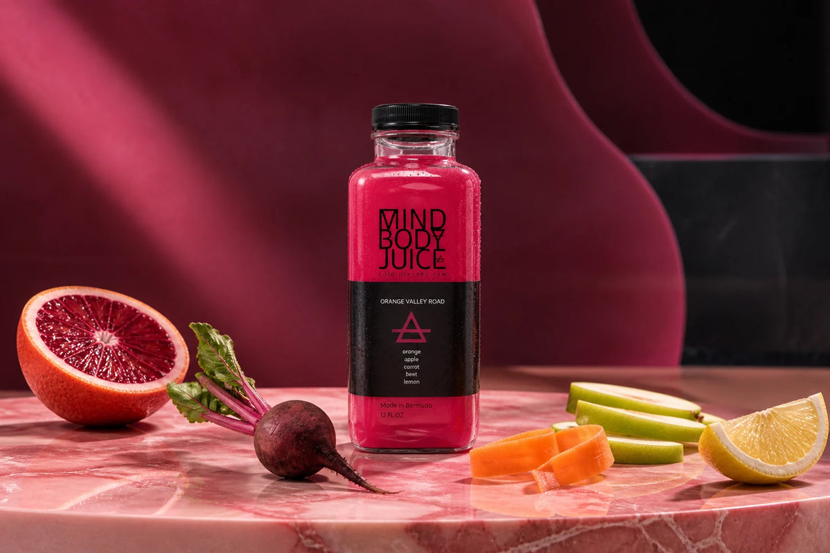 Mind Body Juice Cold-Pressed Juice Packaging Design