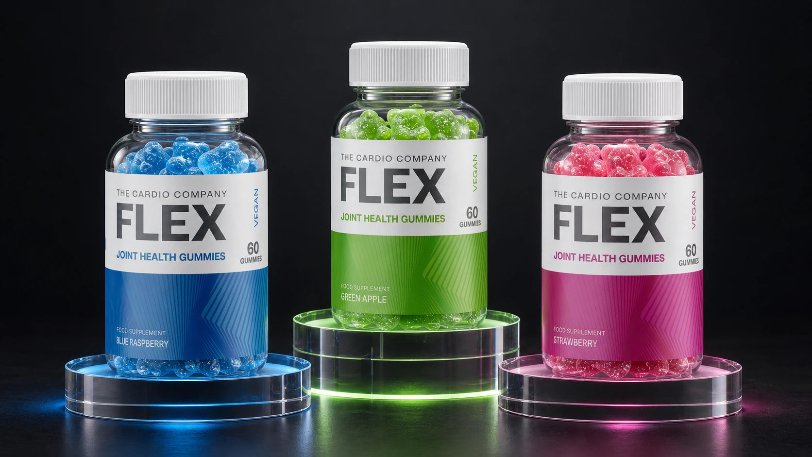 FLEX Joint Health Gummy Packaging Design