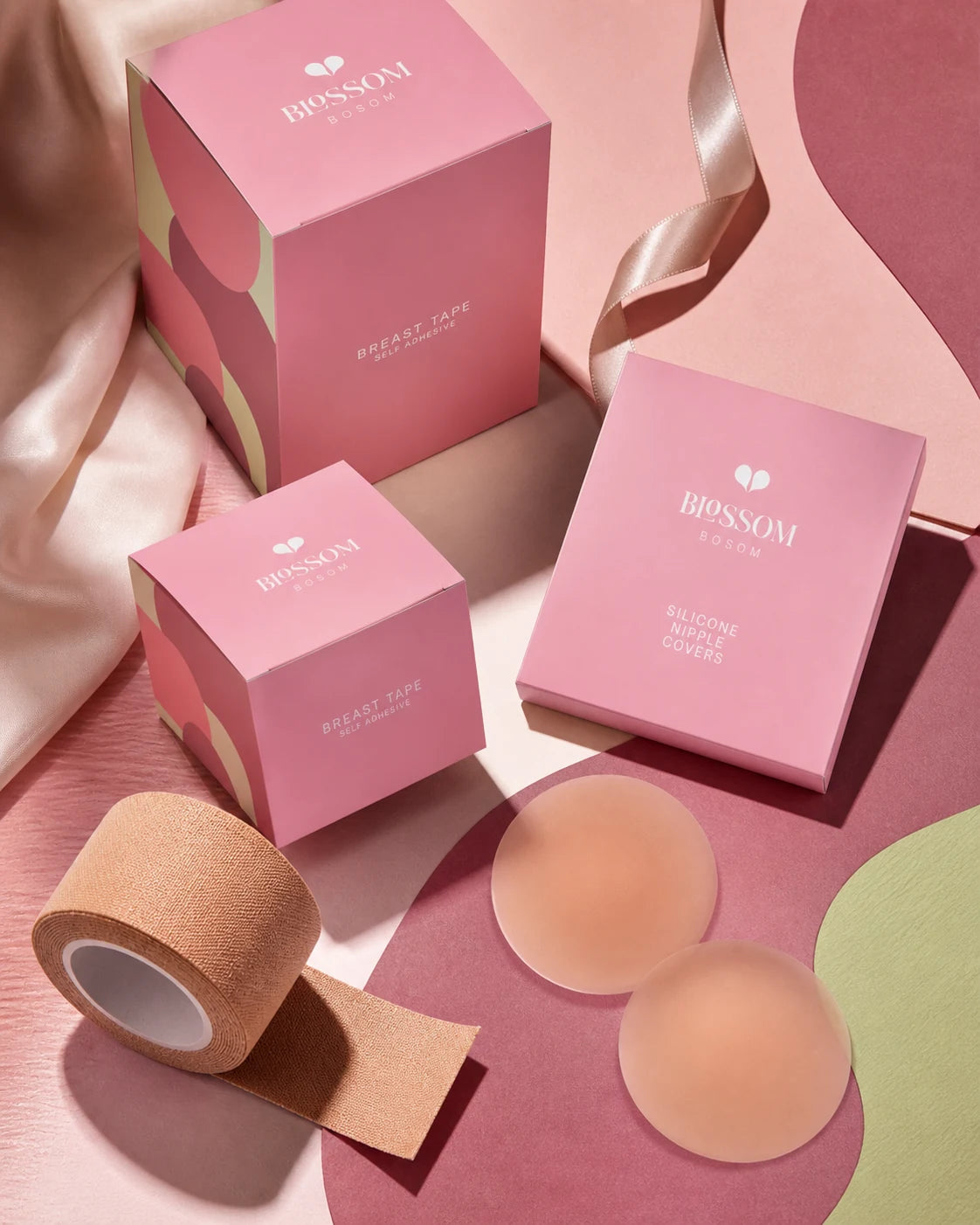 Blossom Bosom Women's Wellness Packaging Design