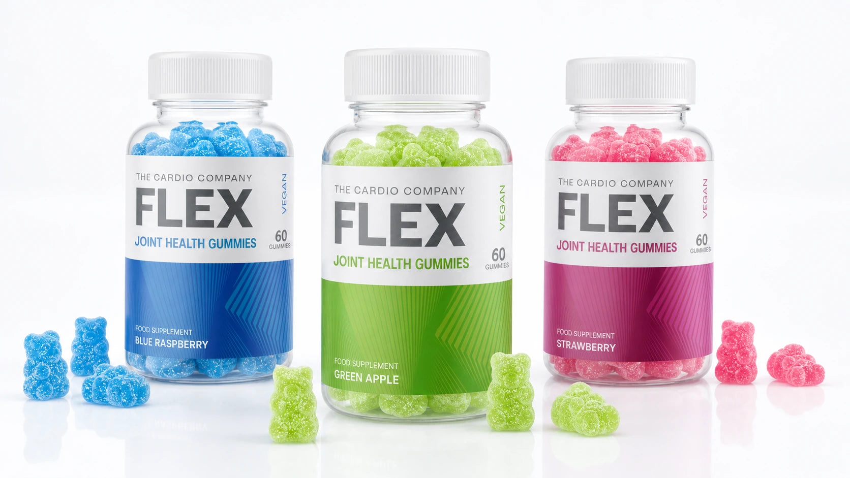 FLEX Joint Health Gummy Packaging Design