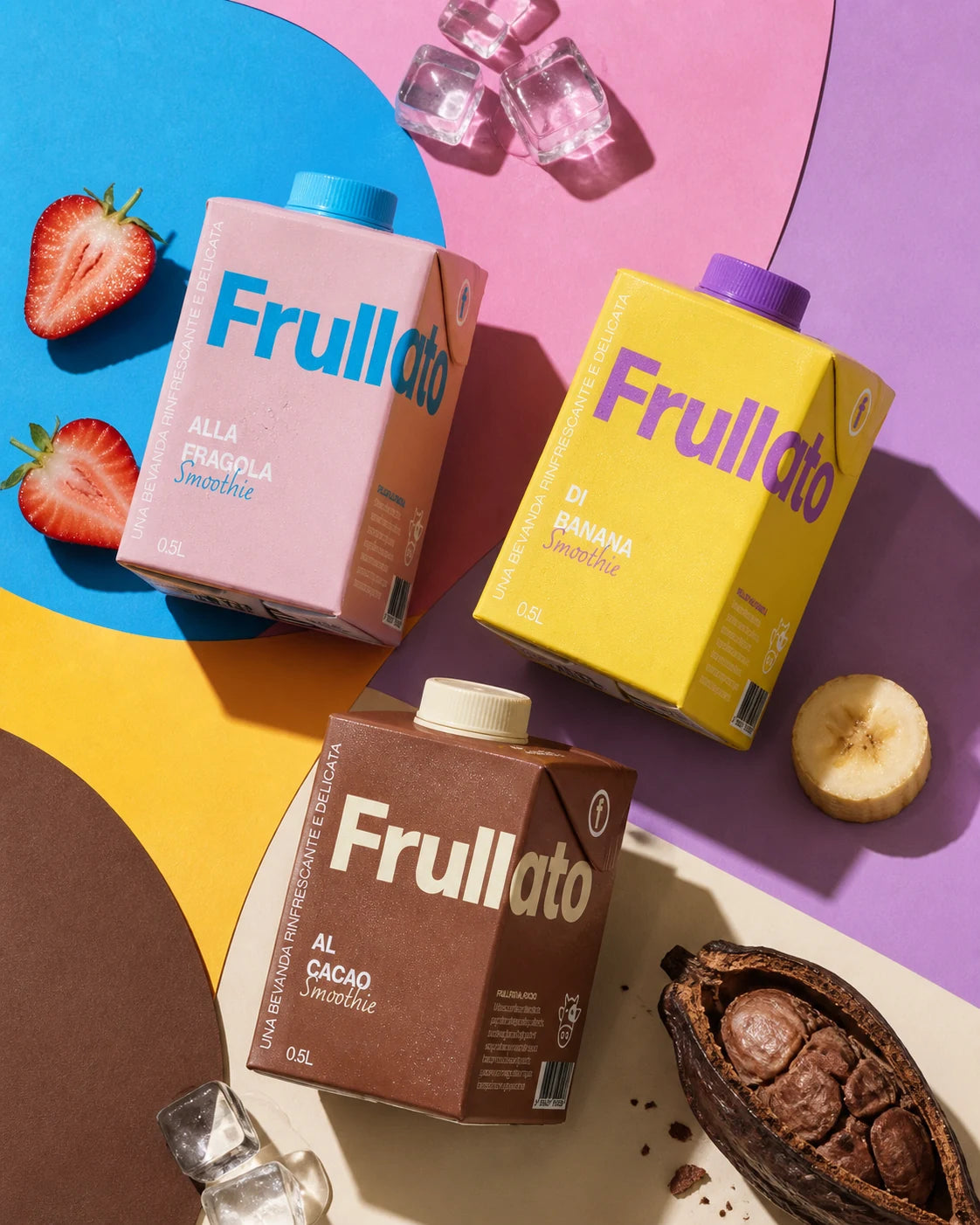 Frullato Smoothie Packaging Design Concept
