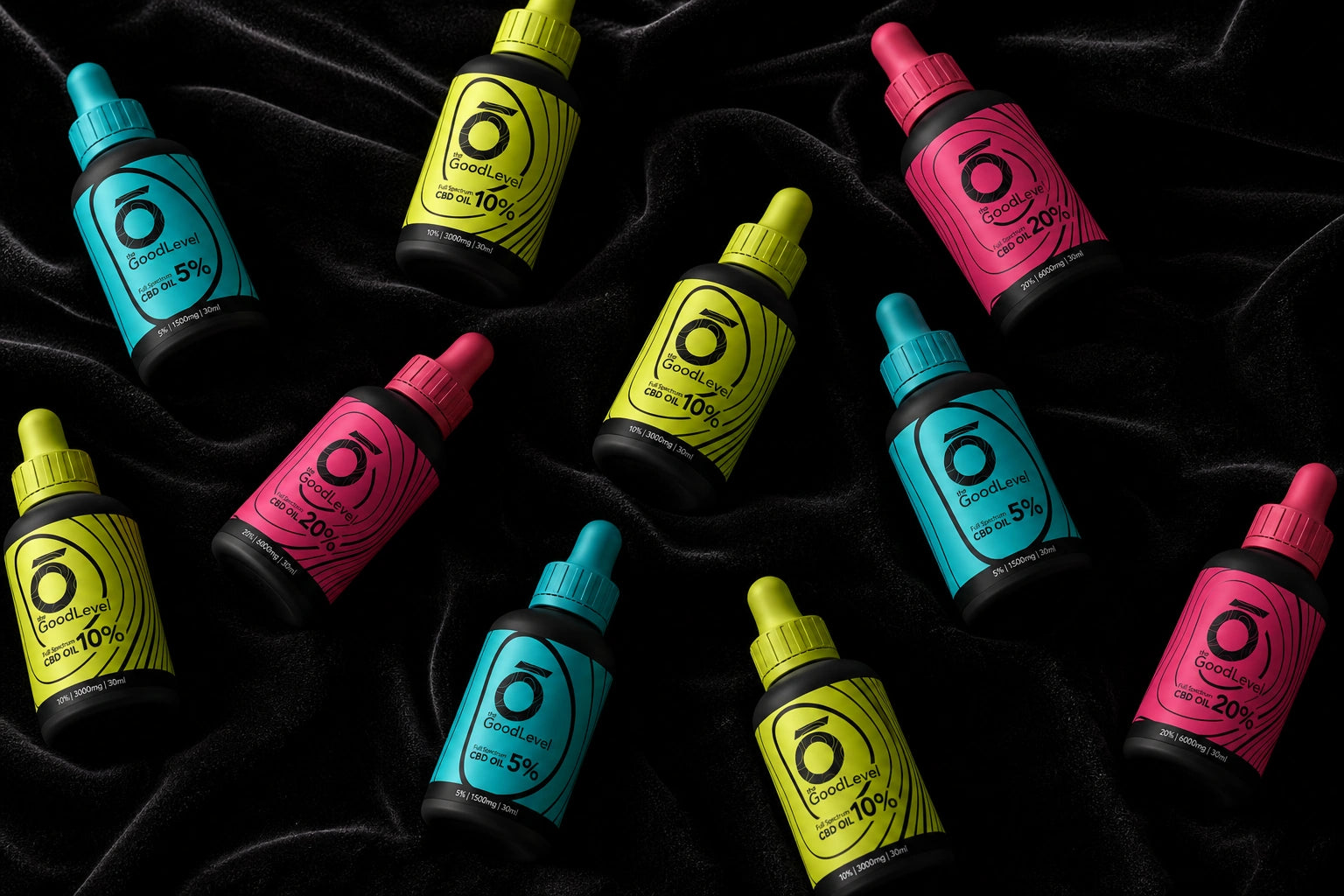 The Good Level CBD Product Packaging Design