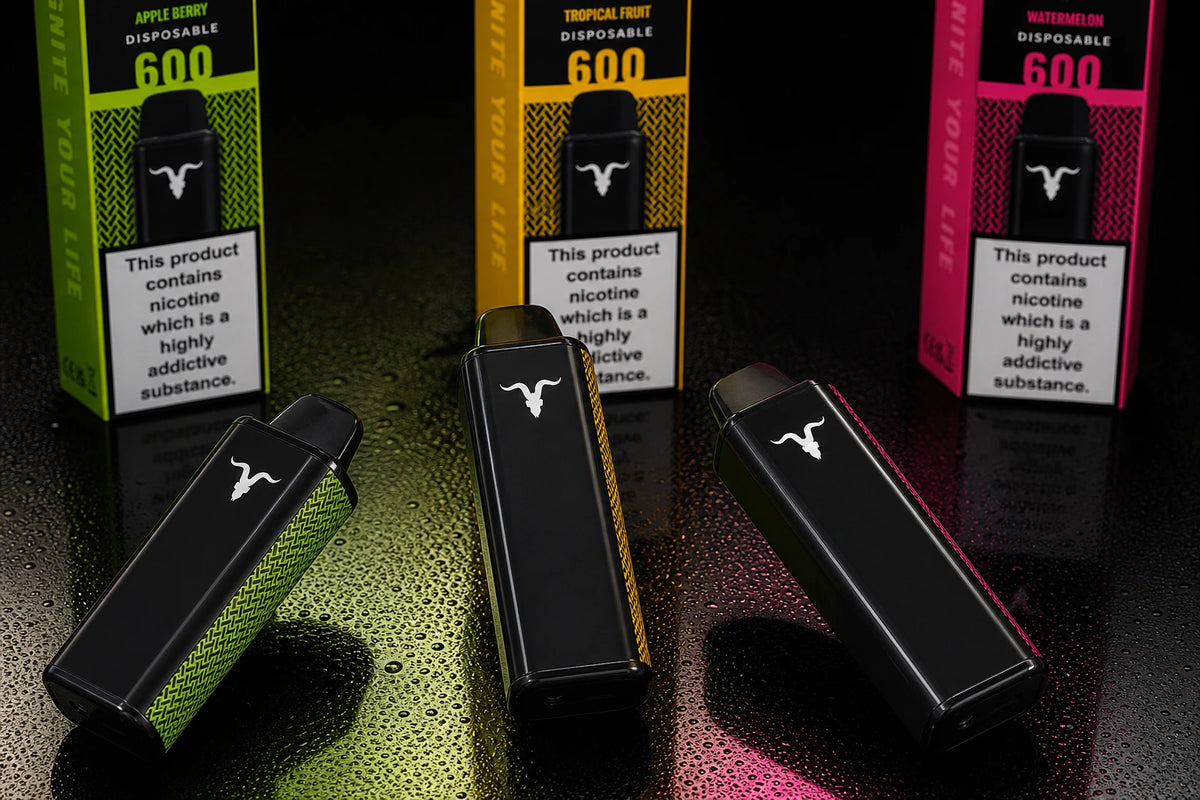Premium Vape Packaging Design for IGNITE by Dan Bilzerian