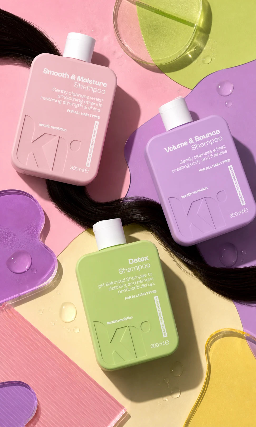 Keratin Revolution Haircare Packaging Design