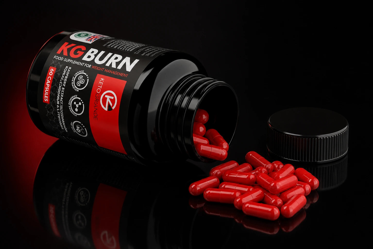 Weight Management Supplement Packaging for KETOGRANDE