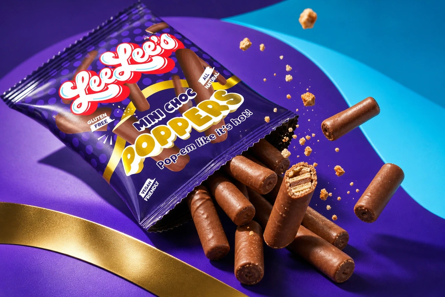 LeeLee's Vegan Snack Packaging Design