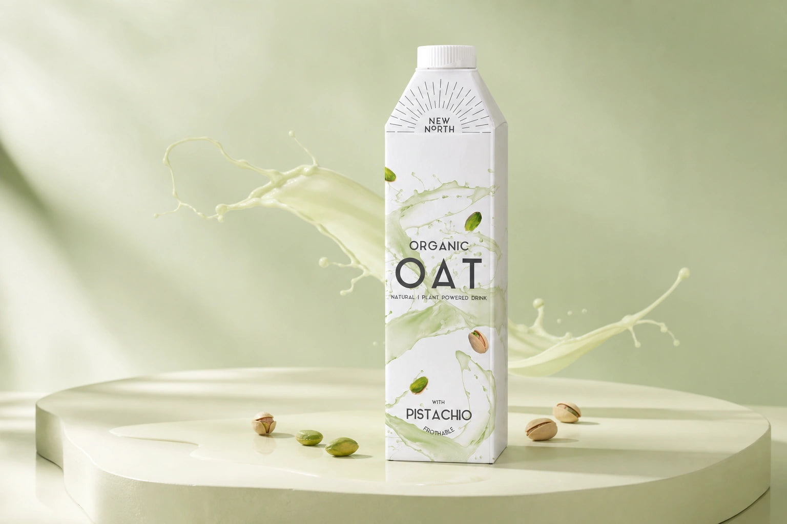 New North Oat Milk Tetra Pak Packaging Design