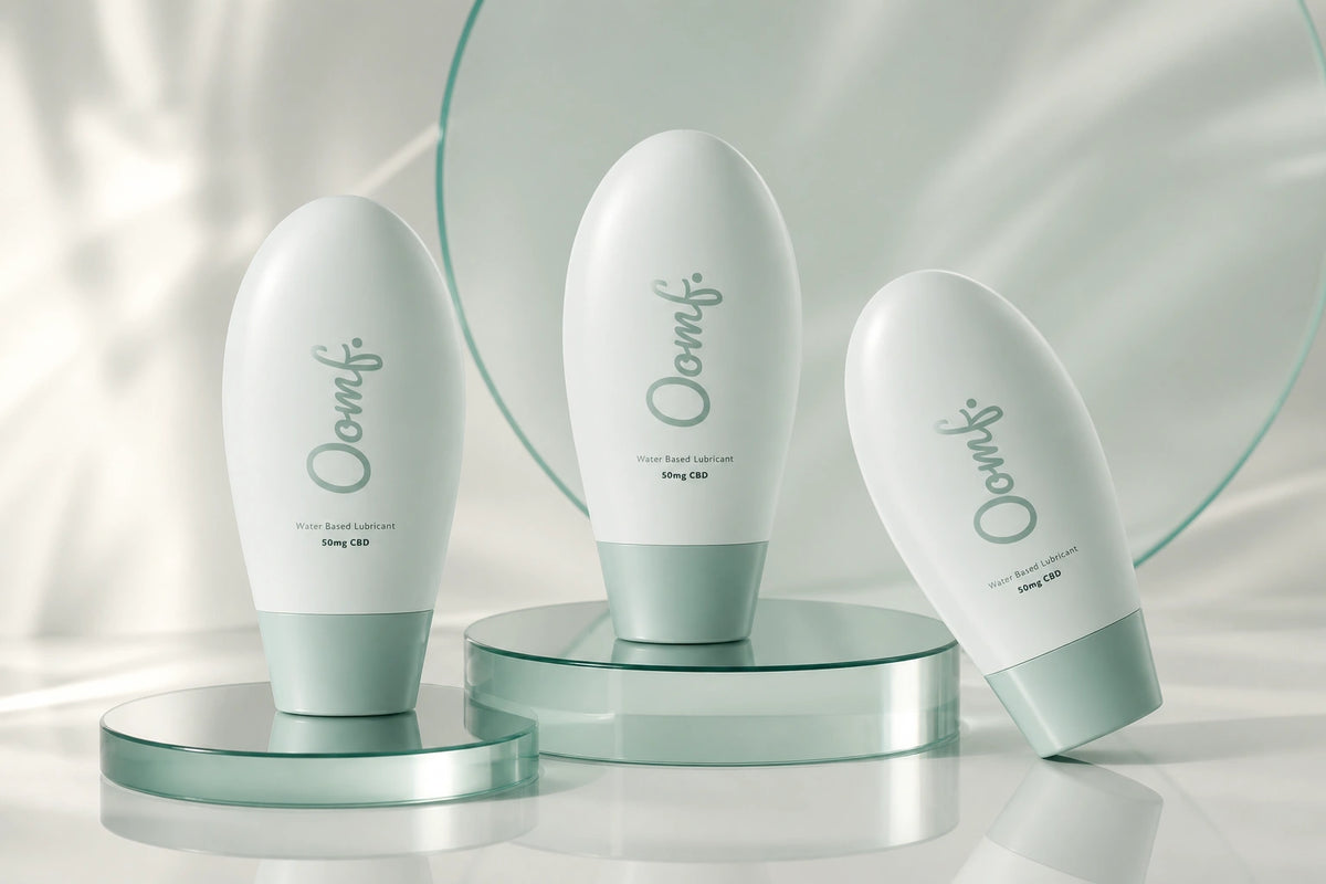 OOMF CBD Intimate Wellness Packaging Design