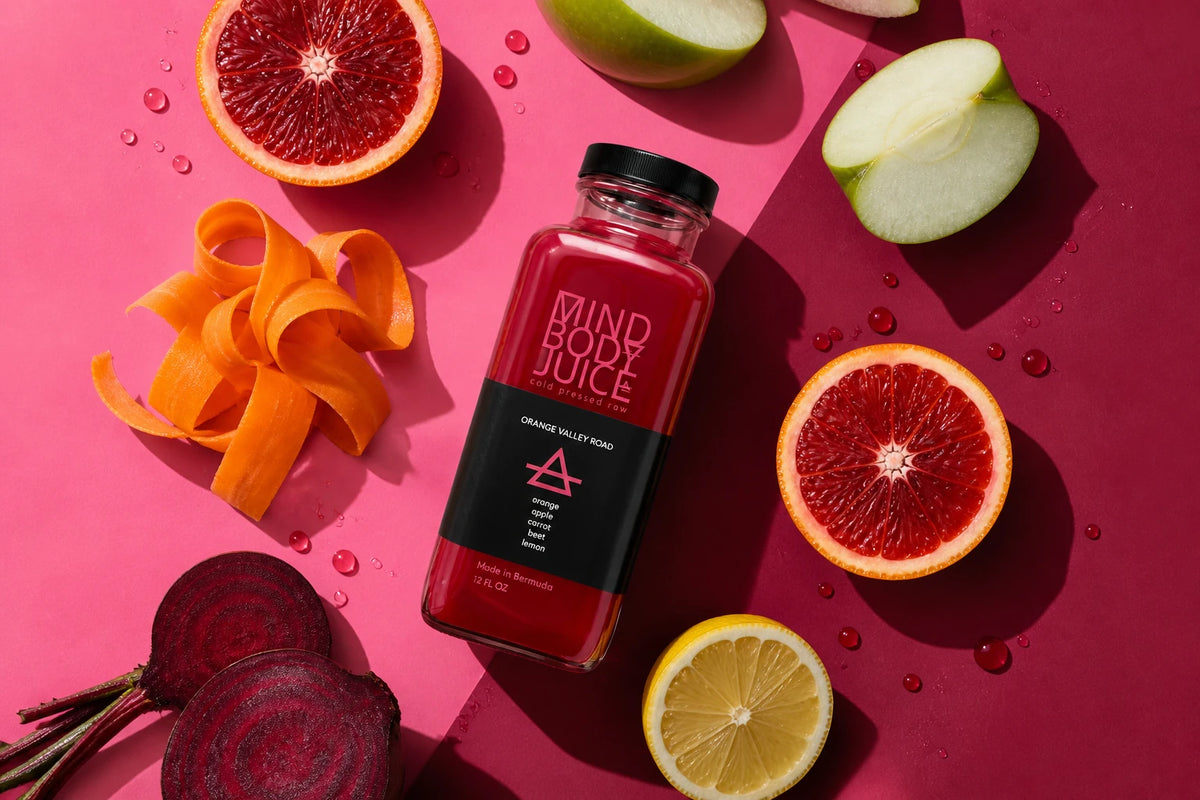 Mind Body Juice Cold-Pressed Juice Packaging Design