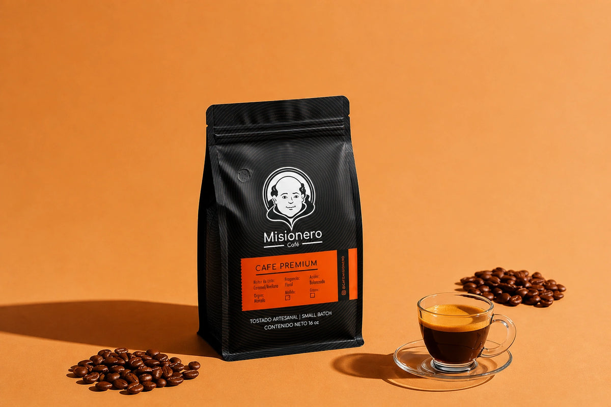 Misionero Café Honduran Coffee Packaging Design