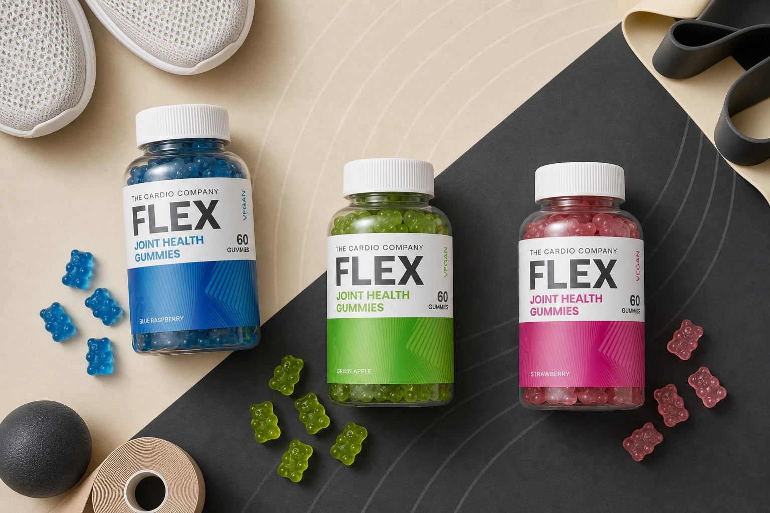 FLEX Joint Health Gummy Packaging Design