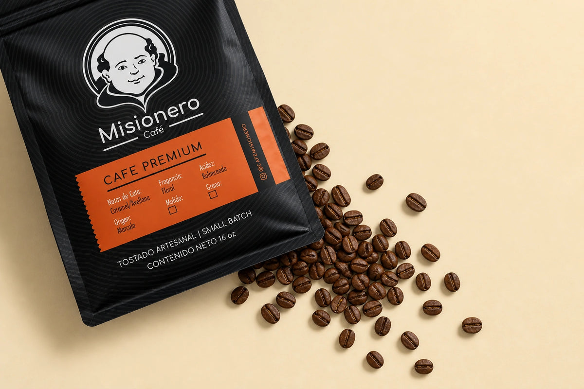 Misionero Café Honduran Coffee Packaging Design