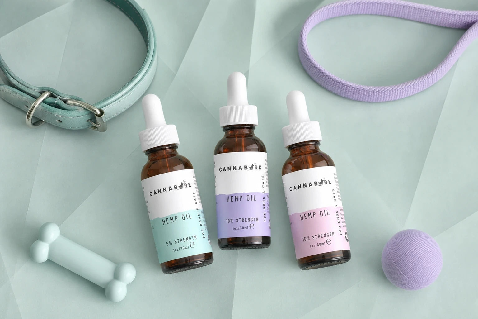 Cannabark CBD Dog Supplement Label Design