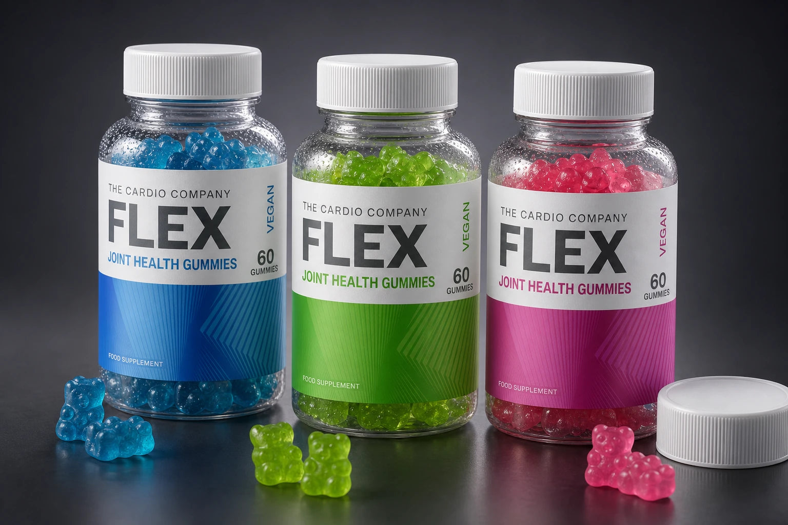 FLEX Joint Health Gummy Packaging Design