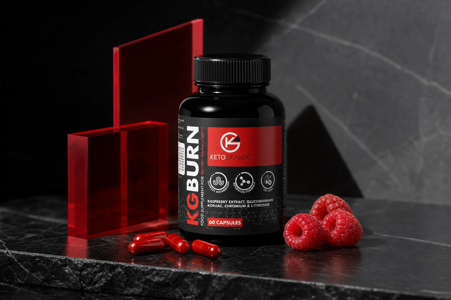 Weight Management Supplement Packaging for KETOGRANDE