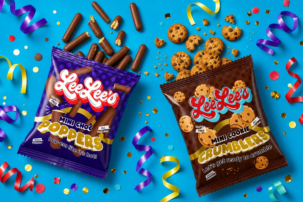 LeeLee's Vegan Snack Packaging Design
