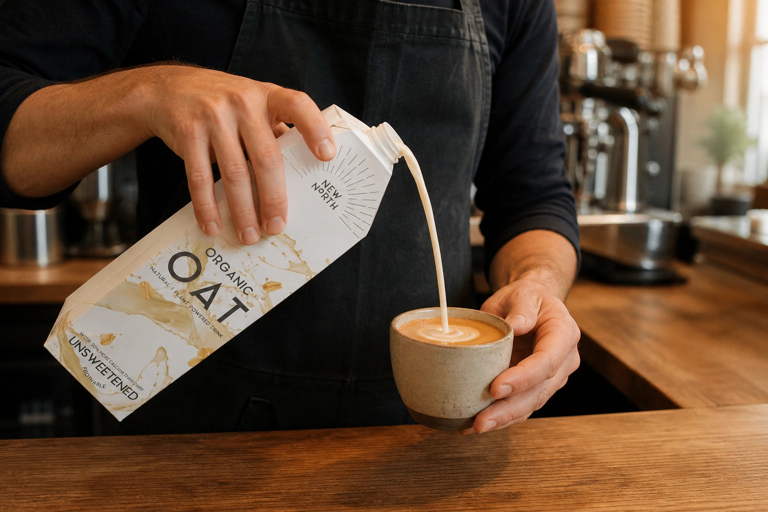 New North Oat Milk Tetra Pak Packaging Design