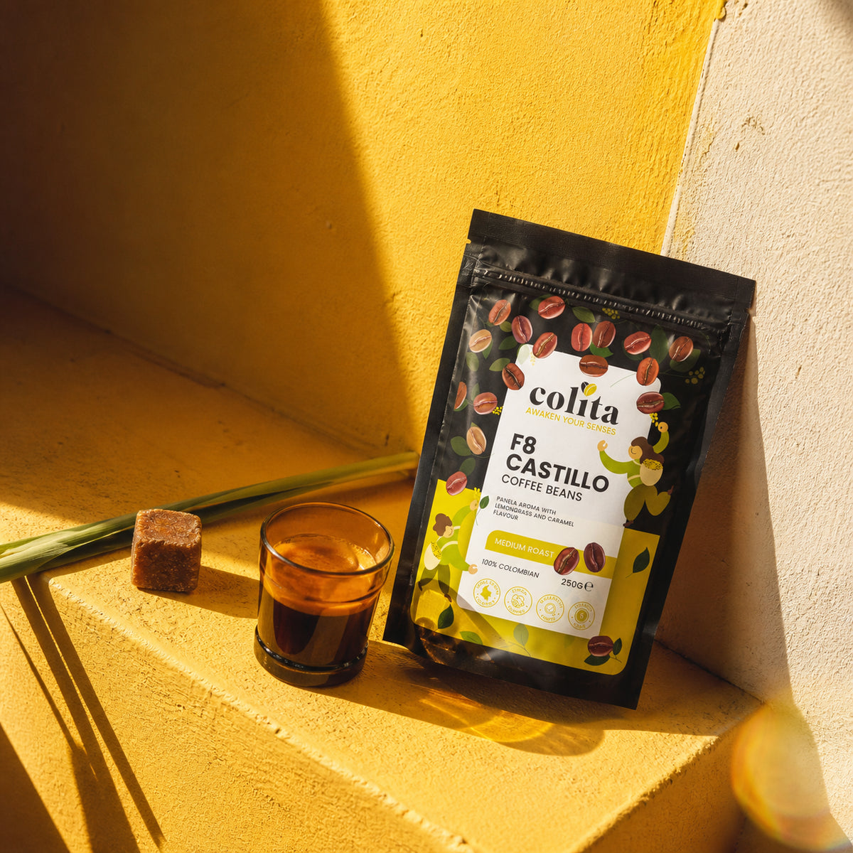 Colita Colombian Coffee Packaging Design