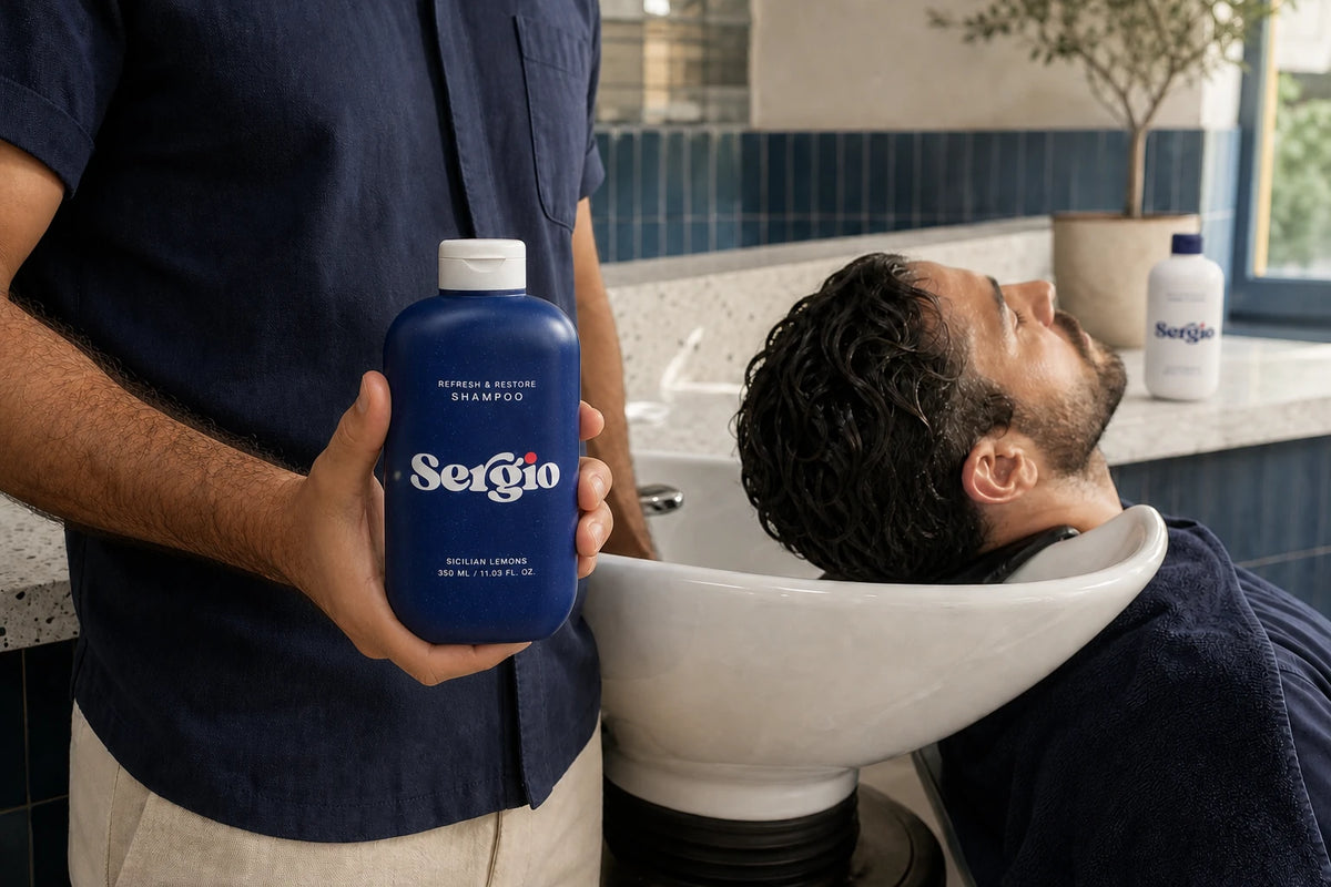 Sergio Men's Cosmetics Packaging Design