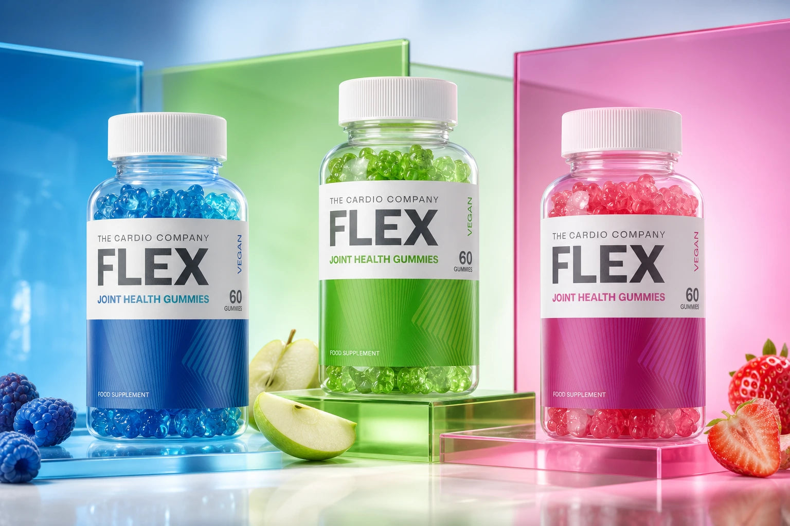 FLEX Joint Health Gummy Packaging Design