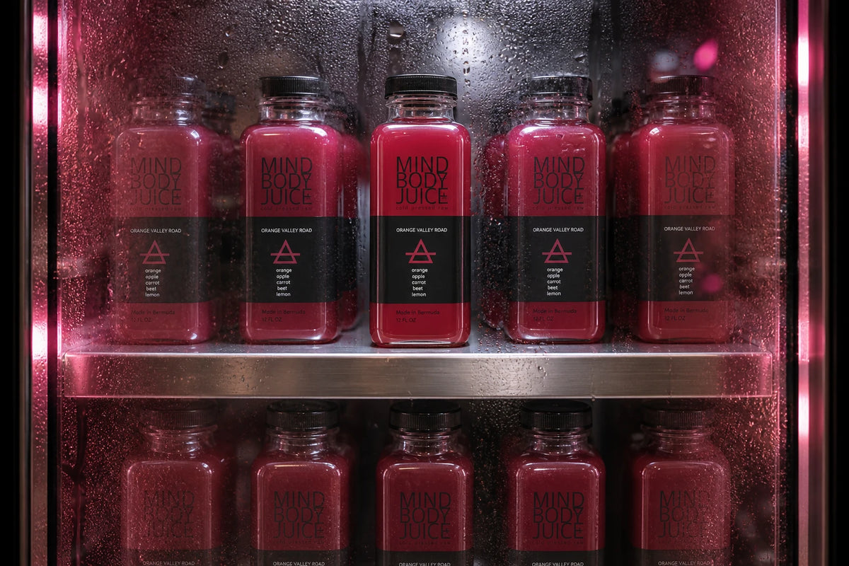 Mind Body Juice Cold-Pressed Juice Packaging Design