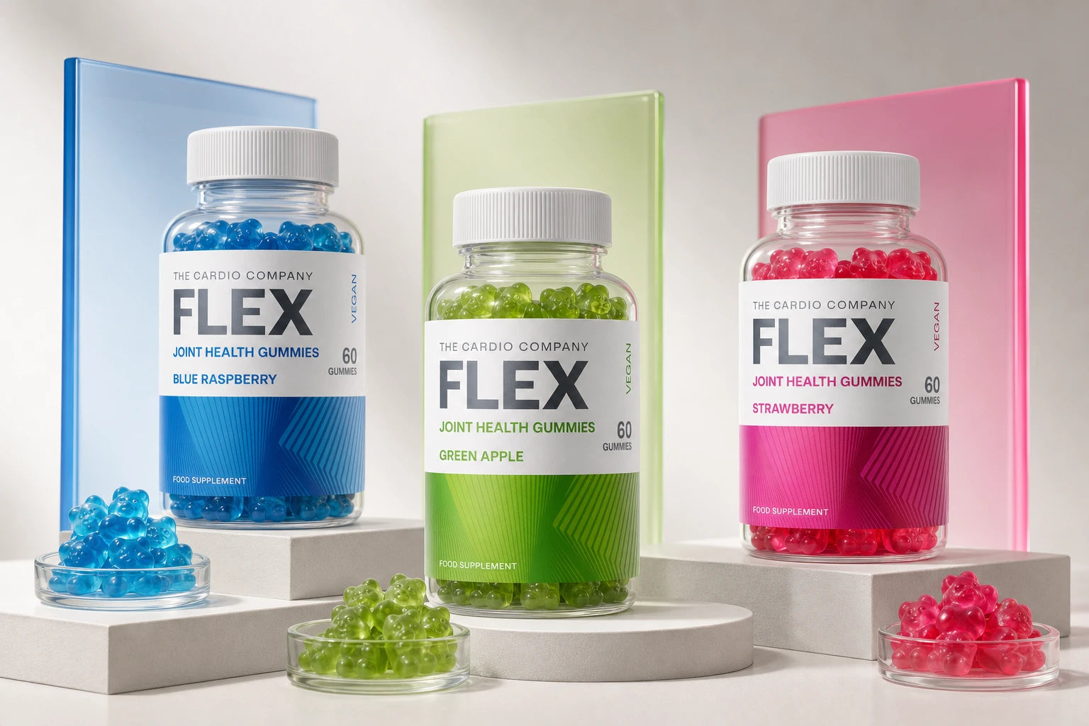 FLEX Joint Health Gummy Packaging Design