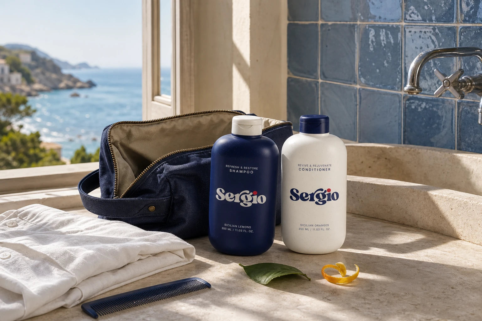 Sergio Men's Cosmetics Packaging Design
