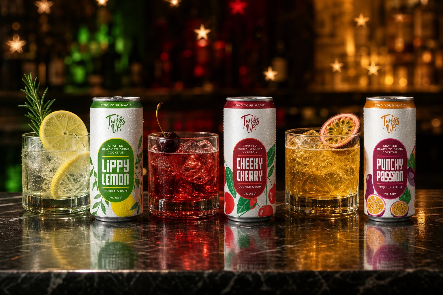 Twiss Up Ready-to-Drink Cocktail Packaging