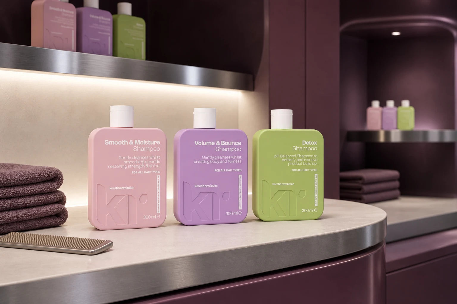 Keratin Revolution Haircare Packaging Design