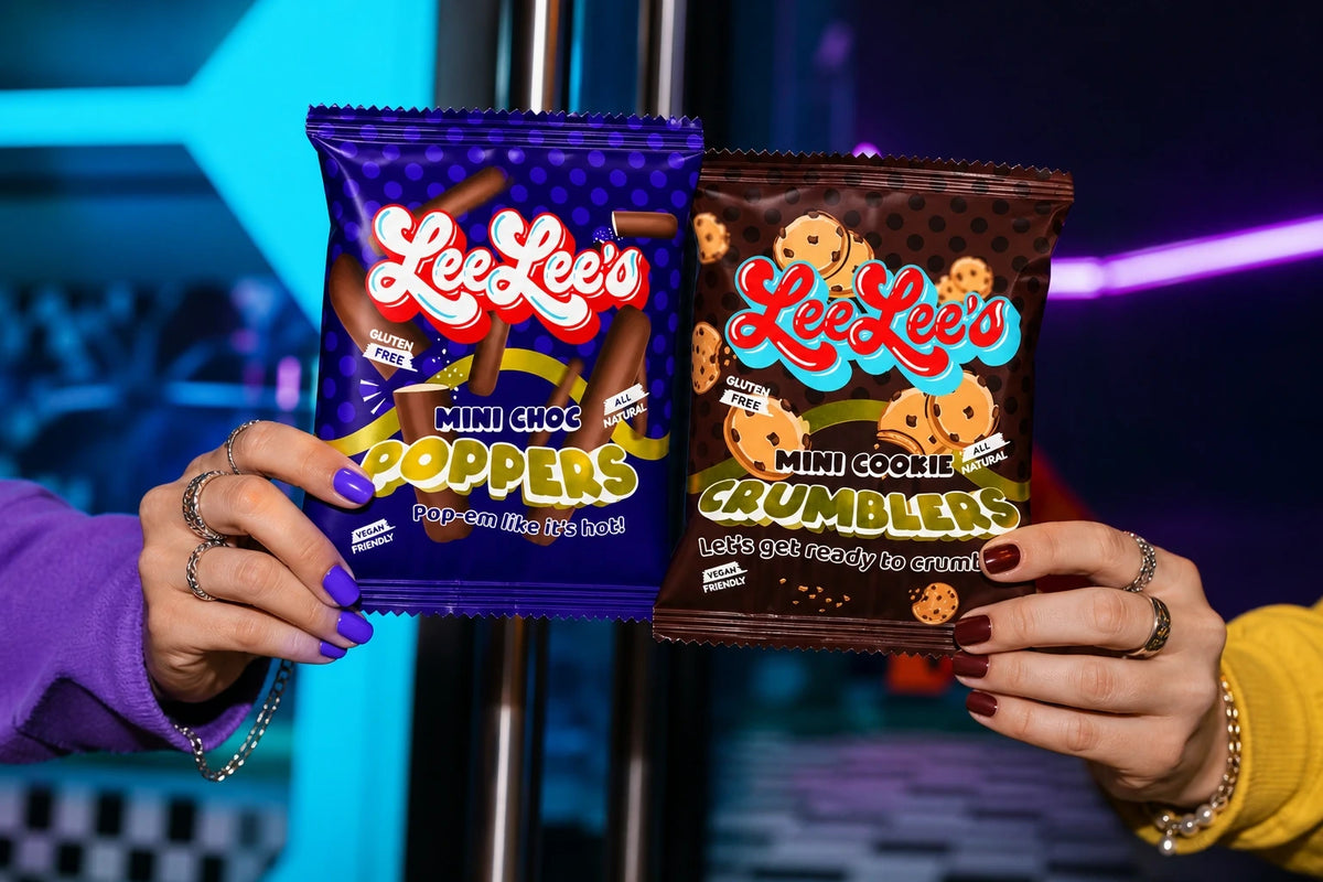 LeeLee's Vegan Snack Packaging Design