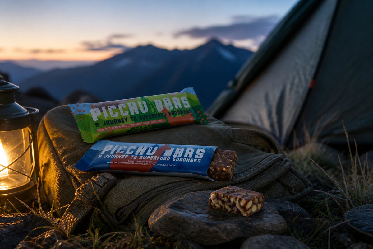 Picchu Superfood Protein Bar Packaging Design