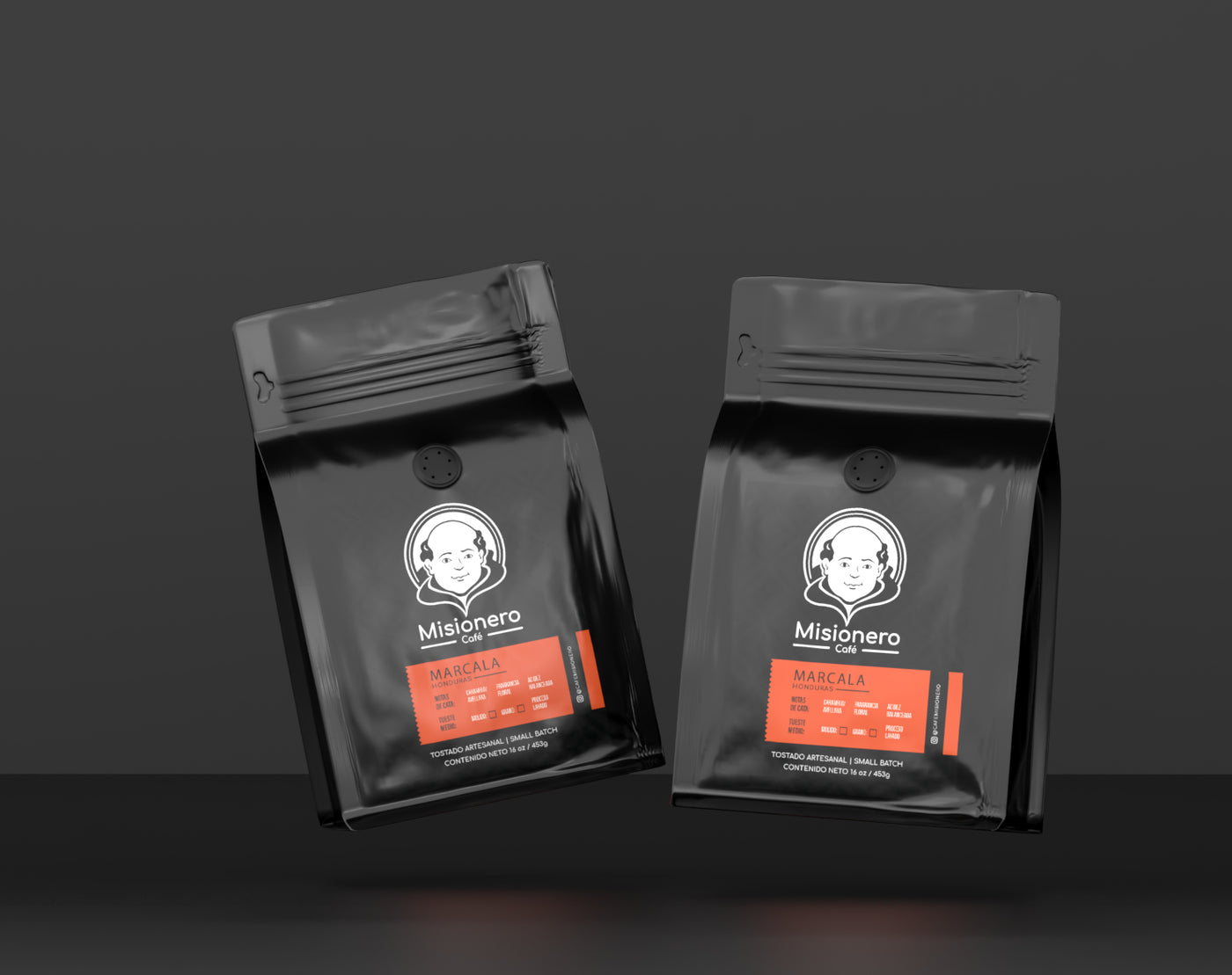 Misionero Café - Coffee Pouch Packaging Design image 4 by Y Not Tony Design Studio