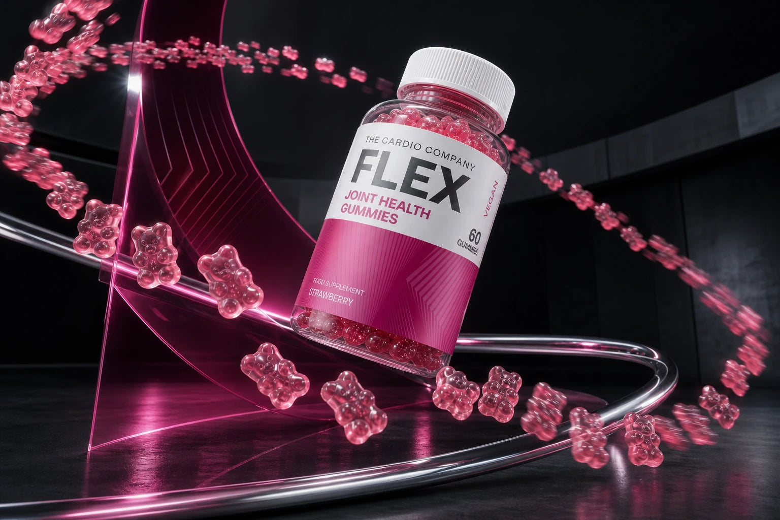 FLEX Joint Health Gummy Packaging Design