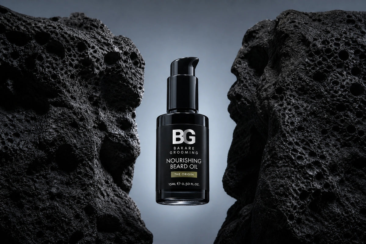 Bakare Men's Grooming Packaging Design