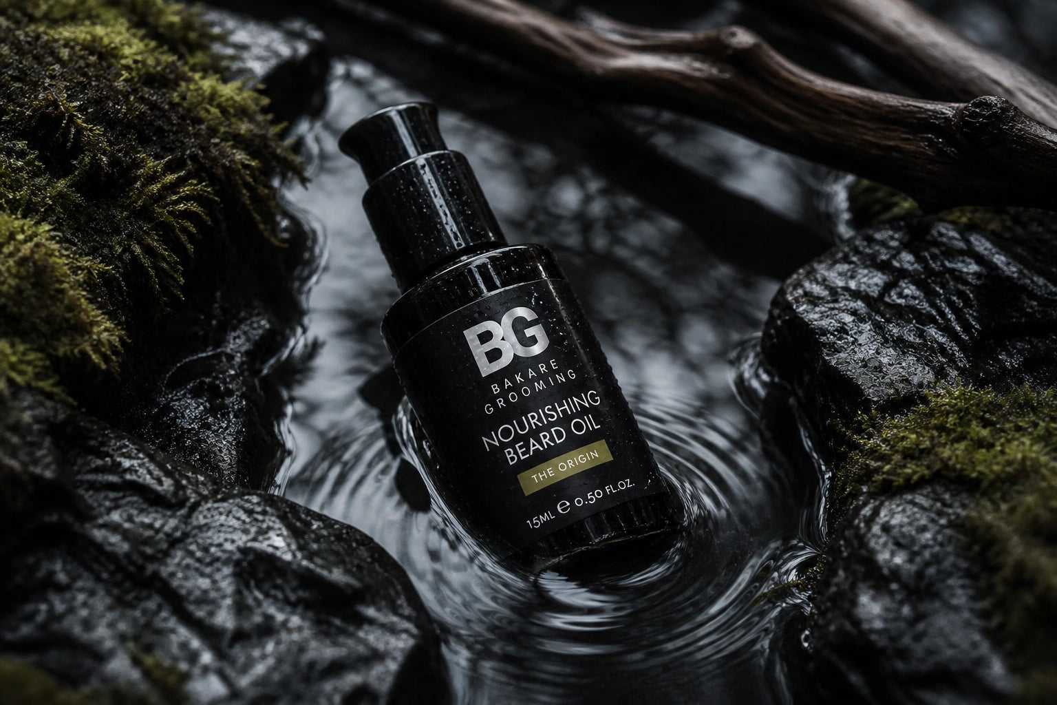 Bakare Men's Grooming Packaging Design