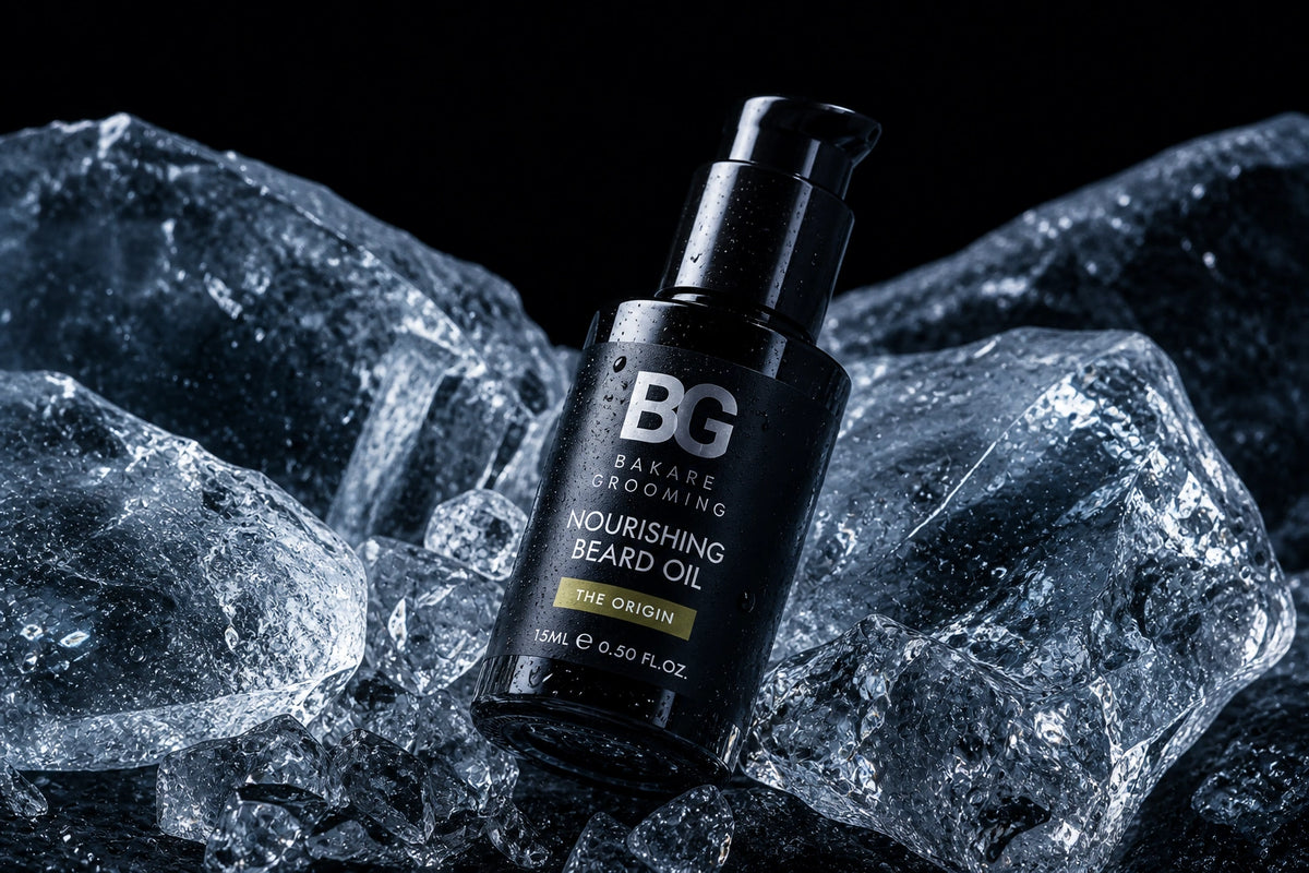 Bakare Men's Grooming Packaging Design
