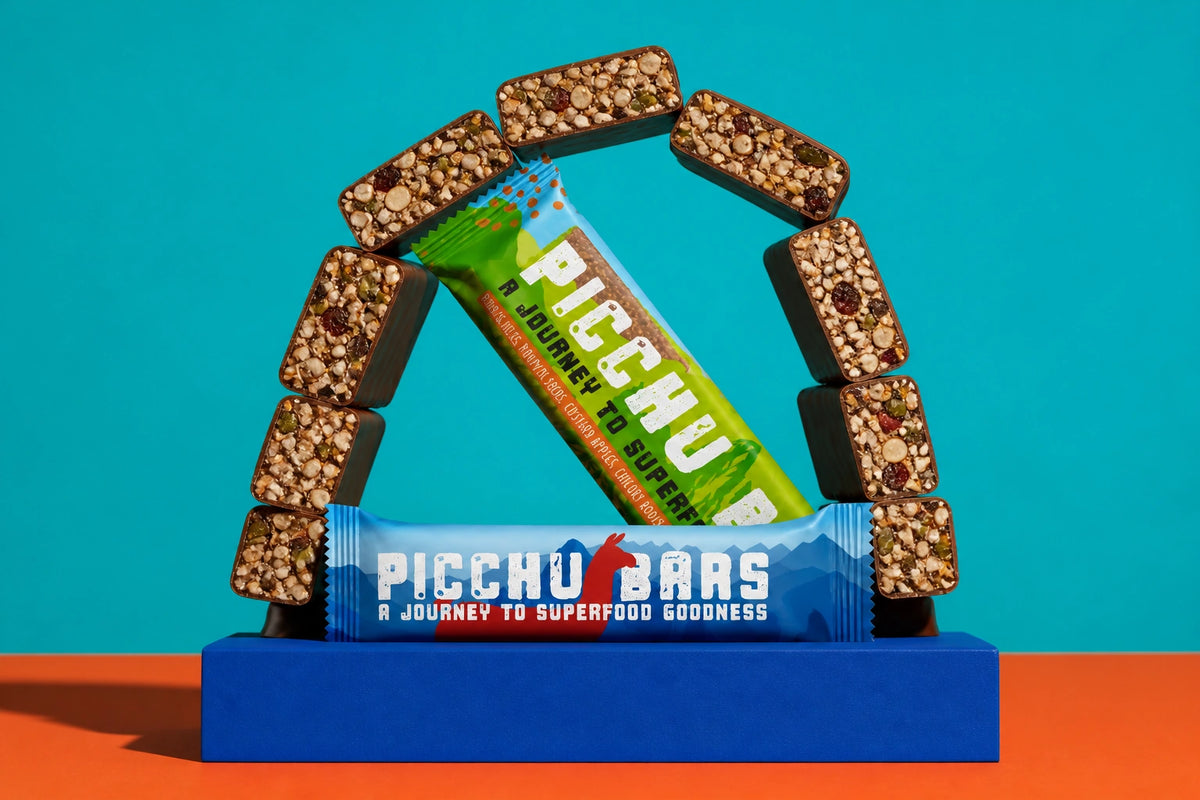 Picchu Superfood Protein Bar Packaging Design
