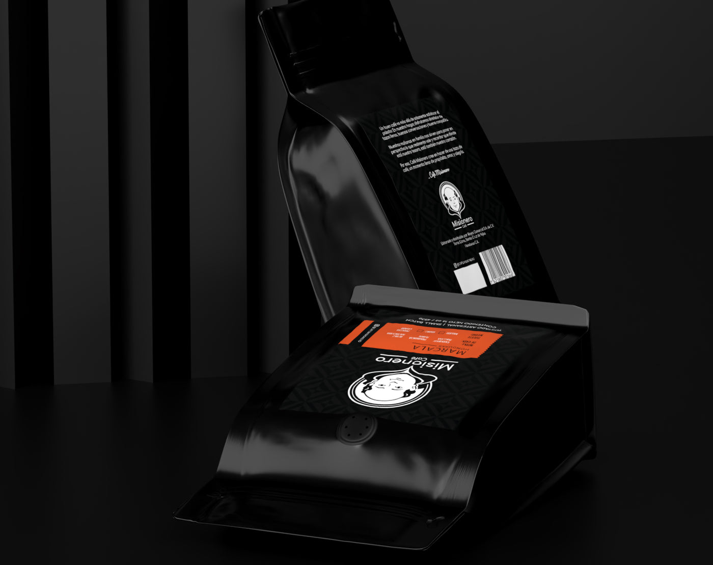 Misionero Café - Coffee Pouch Packaging Design image 1 by Y Not Tony Design Studio