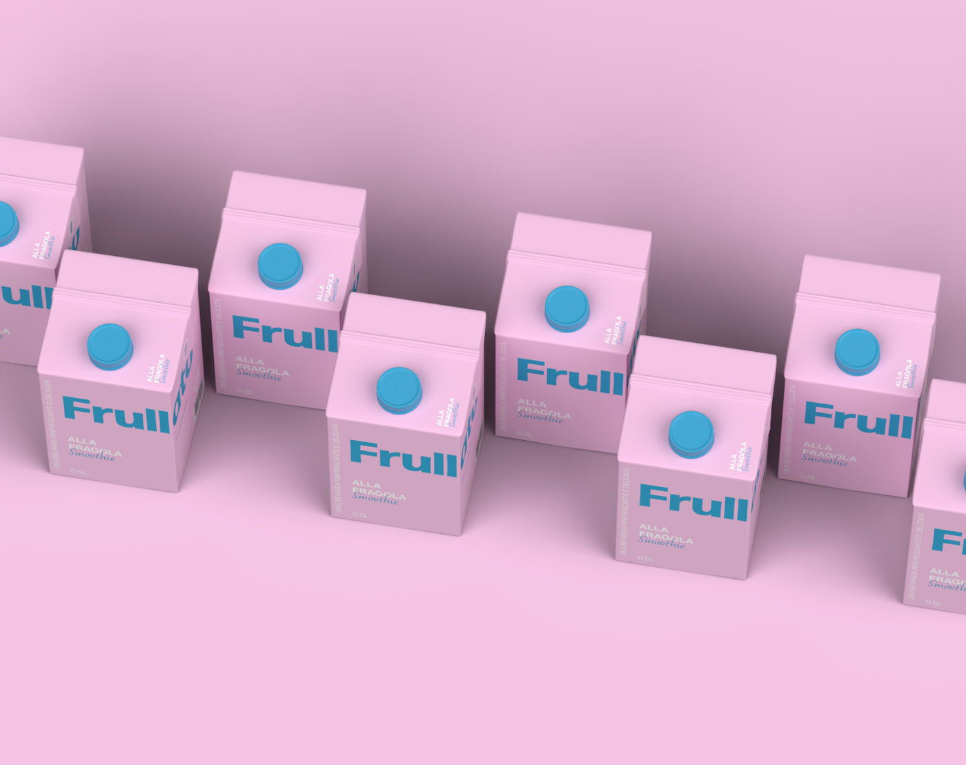 Frullato - Conceptual Smoothie Brand Design image 2 by Y Not Tony Design Studio
