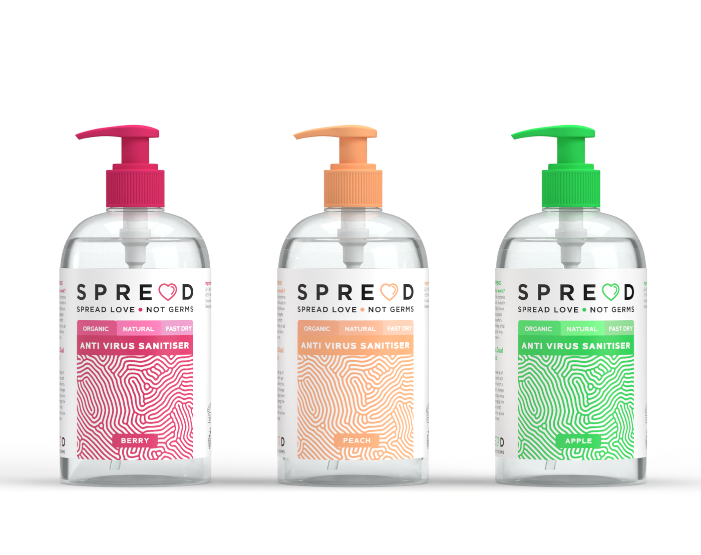 Spread - Hand Sanitiser Packaging Design image 2 by Y Not Tony Design Studio