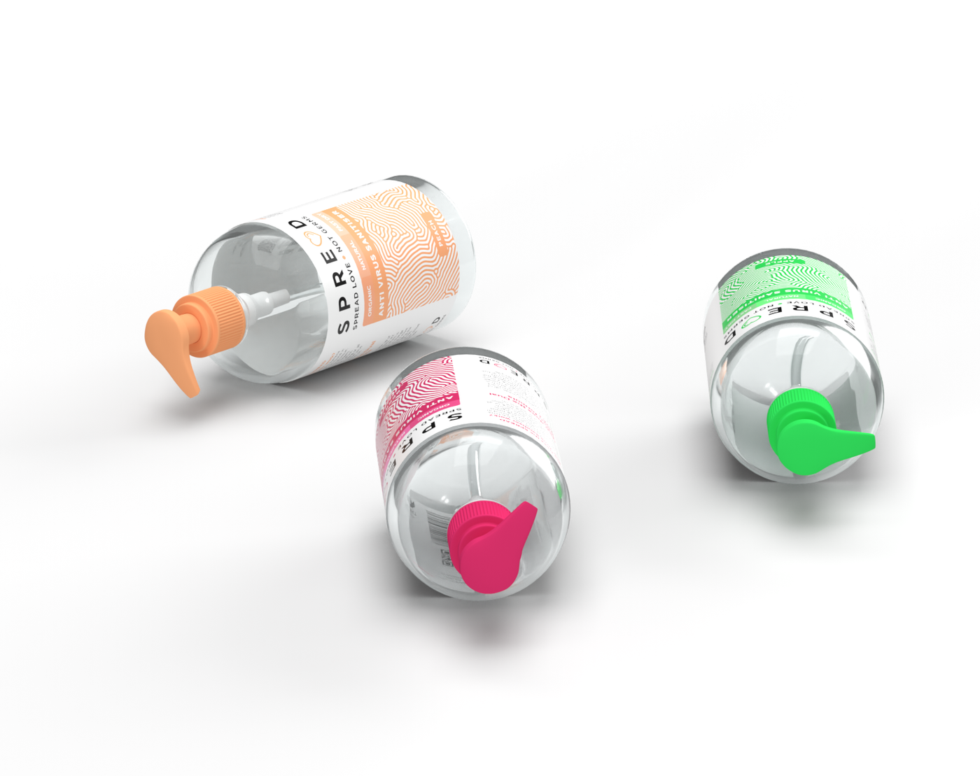 Spread - Hand Sanitiser Packaging Design image 3 by Y Not Tony Design Studio