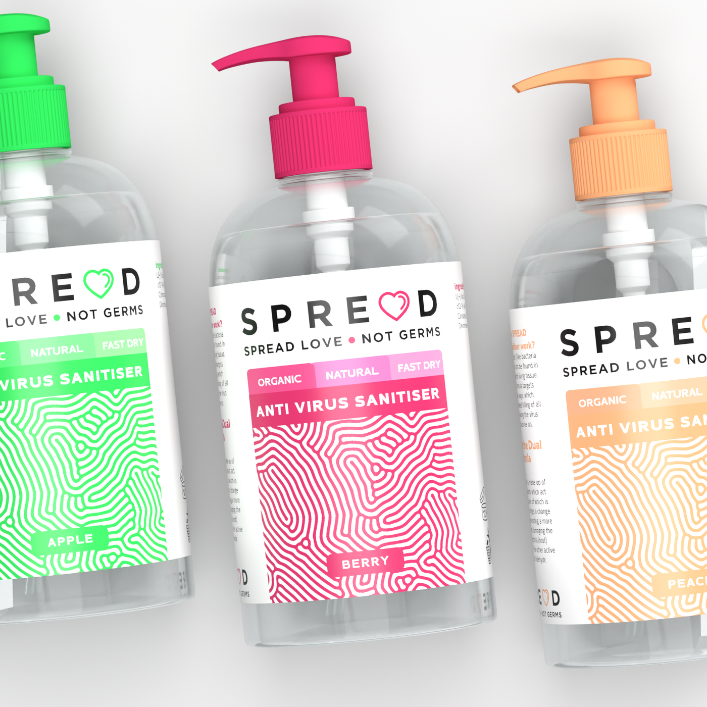 Spread - Hand Sanitiser Packaging Design image 4 by Y Not Tony Design Studio