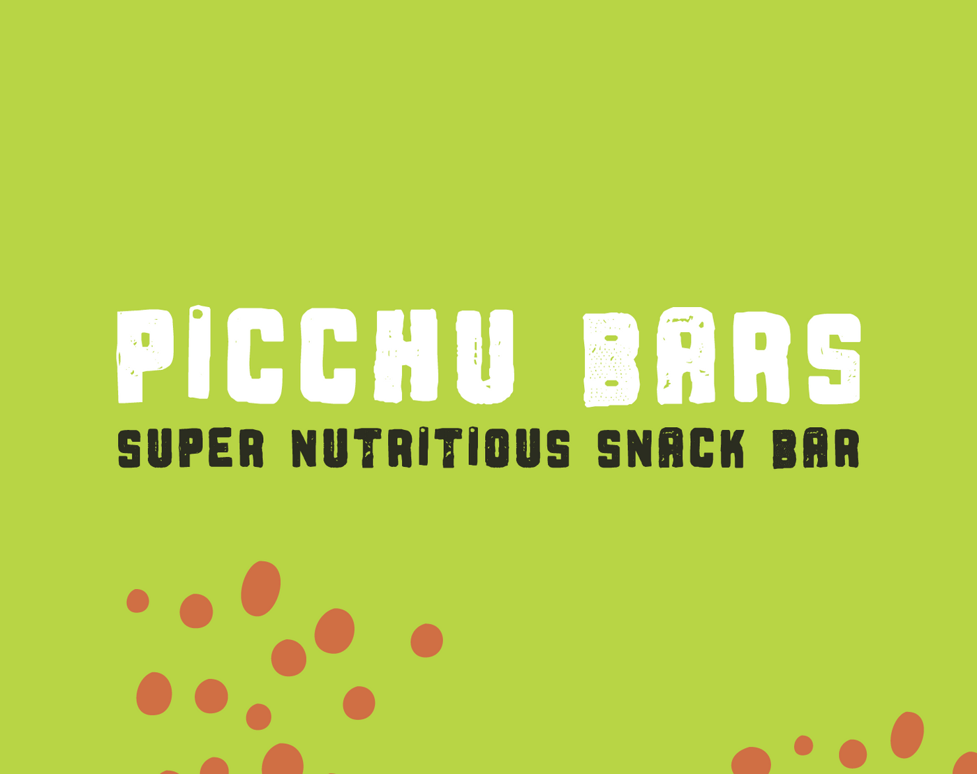 Picchu Bar Packaging Design for Superfood Products image 3 by Y Not Tony Design Studio