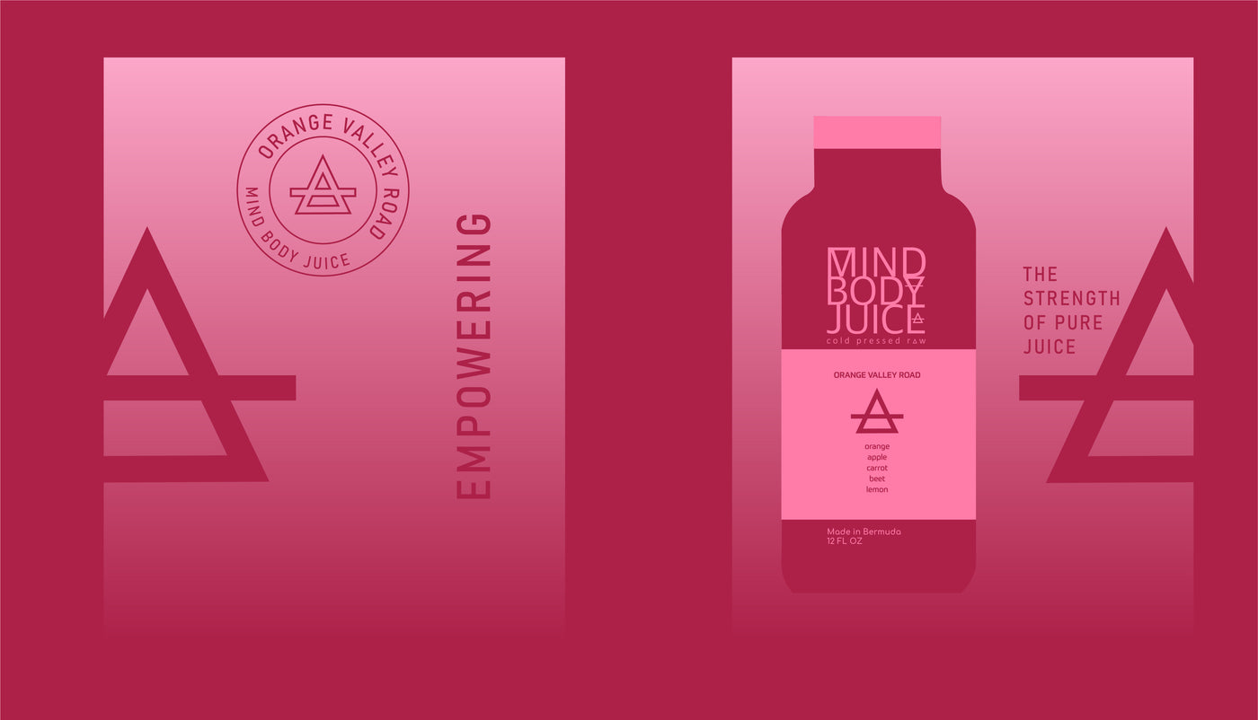 Mind Body Juice - Cold Pressed Juice Label Design image 4 by Y Not Tony Design Studio
