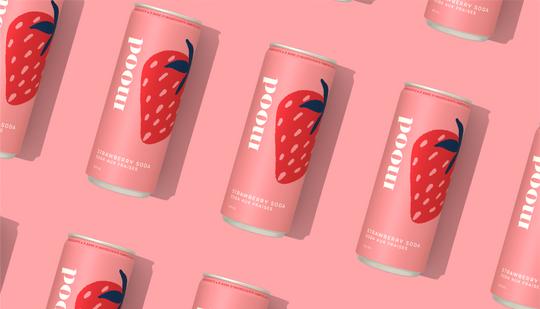 Mood soft drink can packaging design case study by Y Not Tony Design Studio
