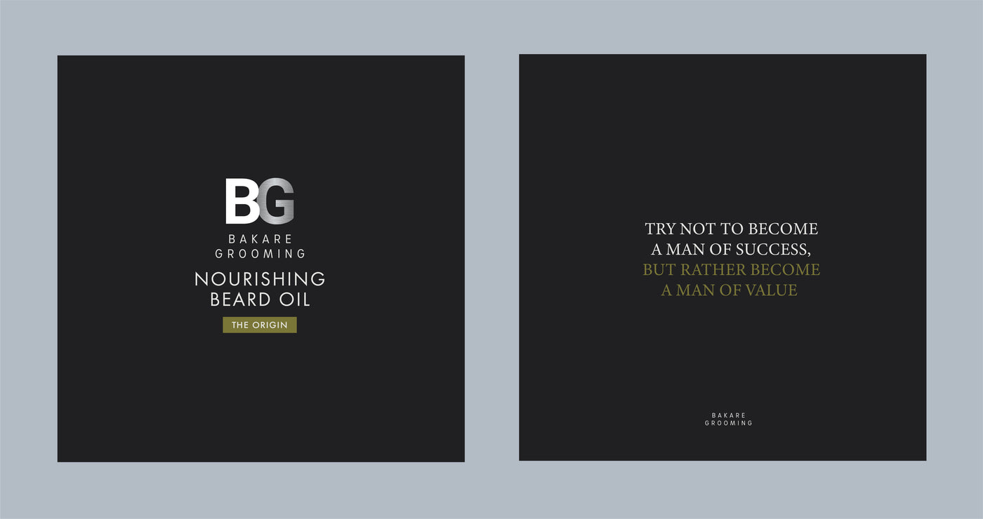 Bakare Grooming - Men's Grooming Brand Design image 3 by Y Not Tony Design Studio