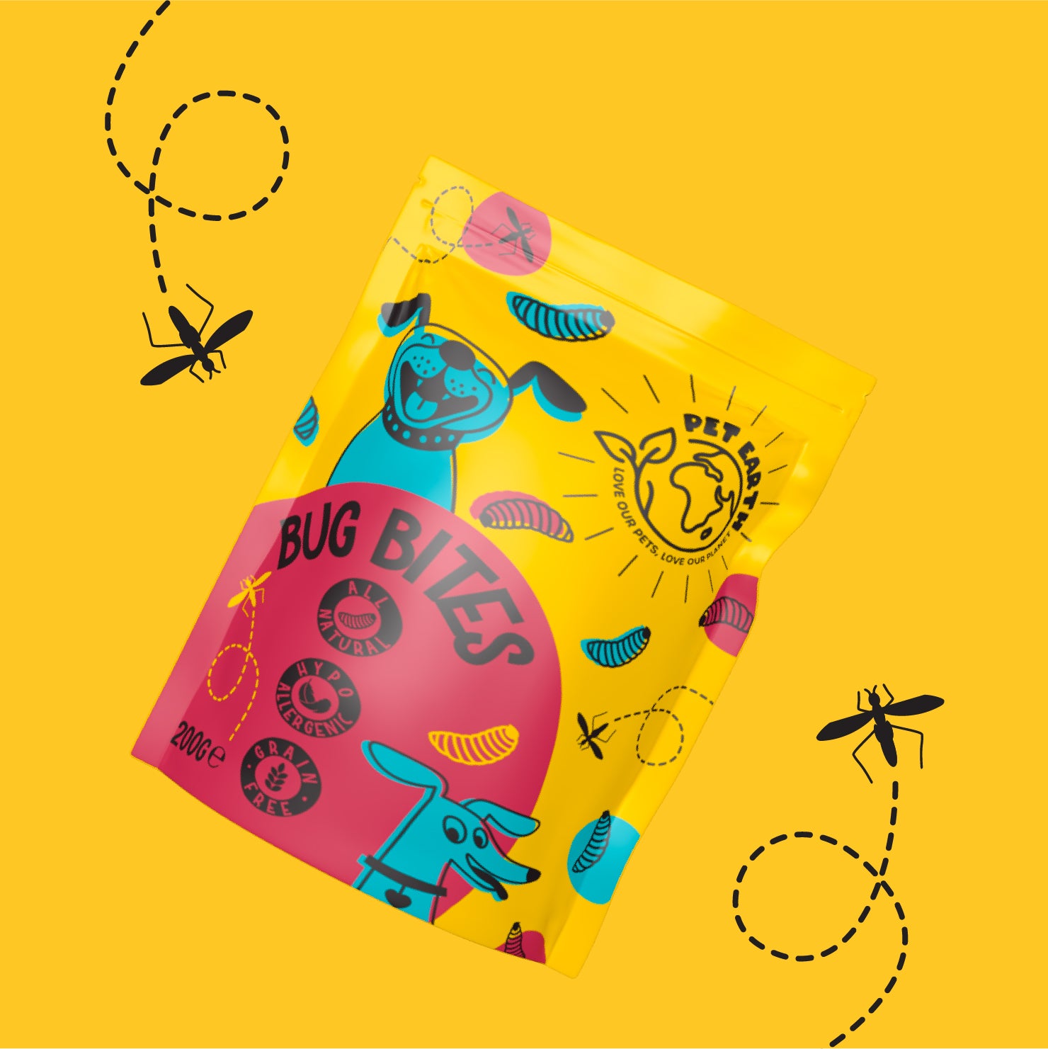 Pet Earth - Pet Food Branding case study hero image by Y Not Tony Design Studio